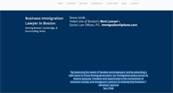 Desktop Screenshot of immigrationoptions.com